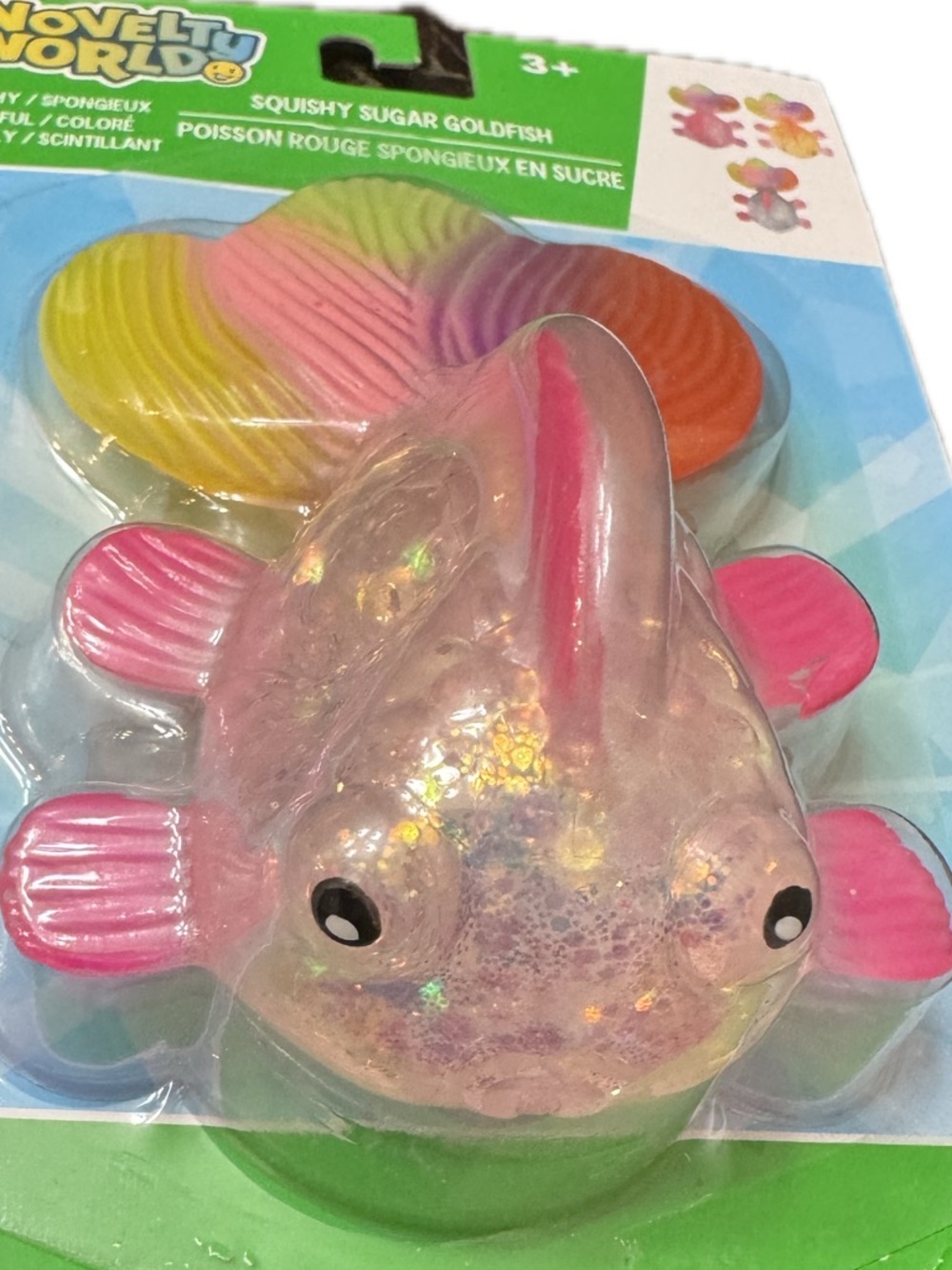 Viral Squishy Goldfish fidget sensor toy